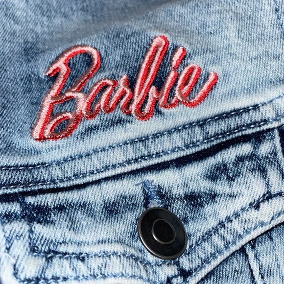 Barbie Jean denim jacket with Girl Revolution - Picture 8 of 9